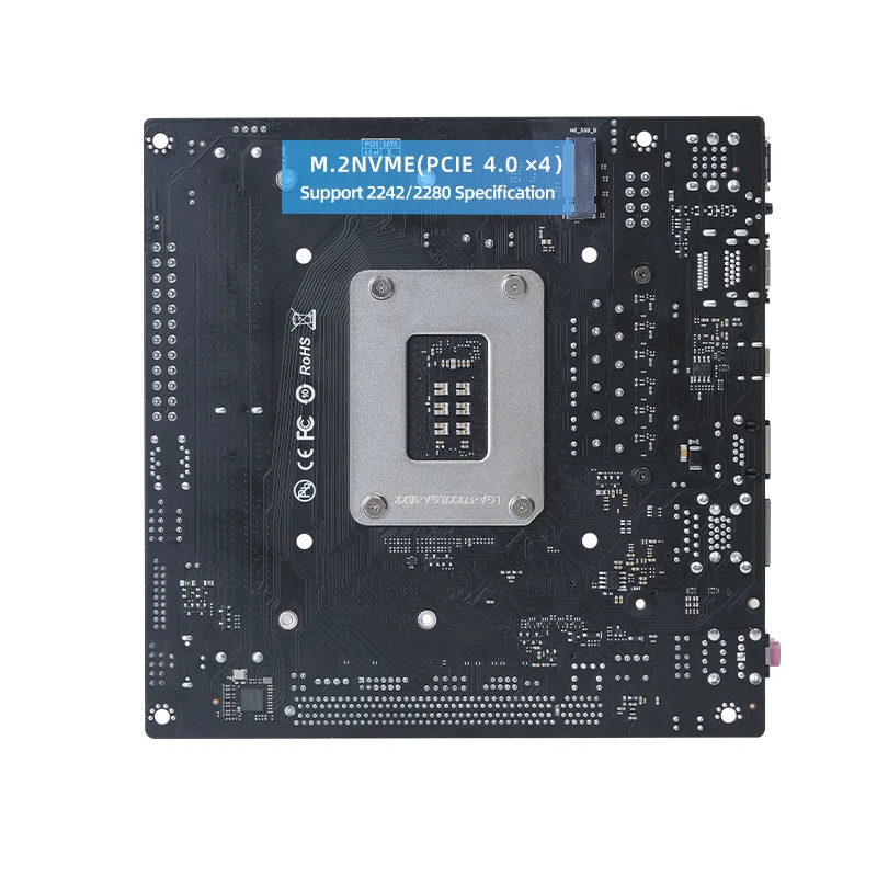 ERYING Mini ITX 게임용 컴퓨터 마더보드 콤보 i7 13620H 10C16T 통합 메인보드 LGA 1700 DDR5 5600Mhz 데스크탑 PC
