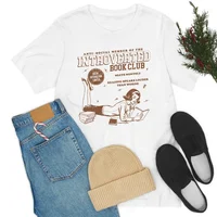 Introverted Book Club Retro Tshirt 4