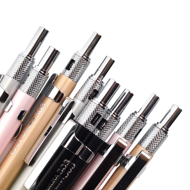 Japan Sakura 305 Metal Mechanical Pencils 0.5mm 0.3mm Pencil