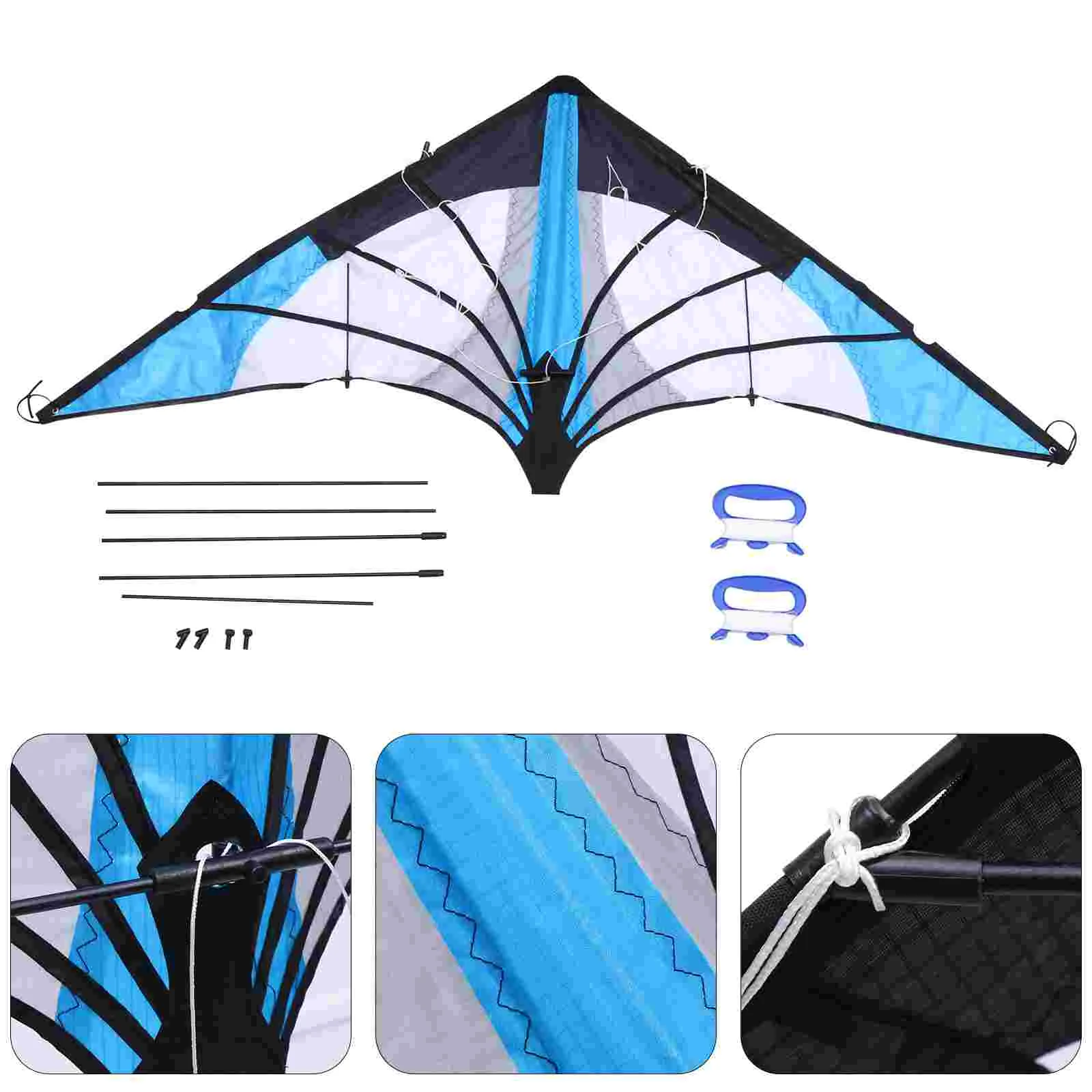 

Double Kite Child Easy Flyer Giant Kites for Adults Polyester Kids Outdoor Toy
