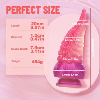 Silicone Octopus Tentacle Huge Monster Dildo Sex Toy for Women Anal Plug Prostate Massage Butt Plug Dildo for Anal Adult Toys 6