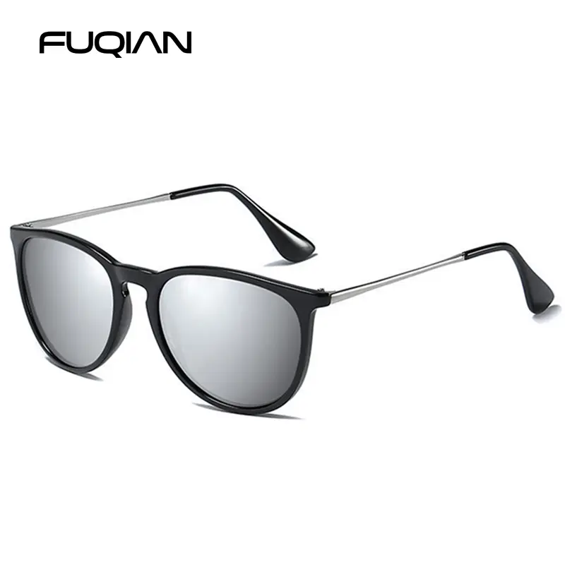 Classic Round Polarized Sunglasses Men Women Fashion Driving Sun Glasses Male Vintage Black Pink Shades Travelling Eyewear UV400 - Image 4