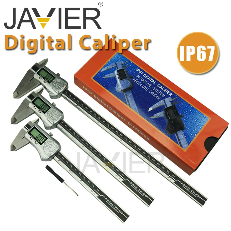 IP67Waterproof200mm8inchDigitalCaliperMetalHousingElectronic