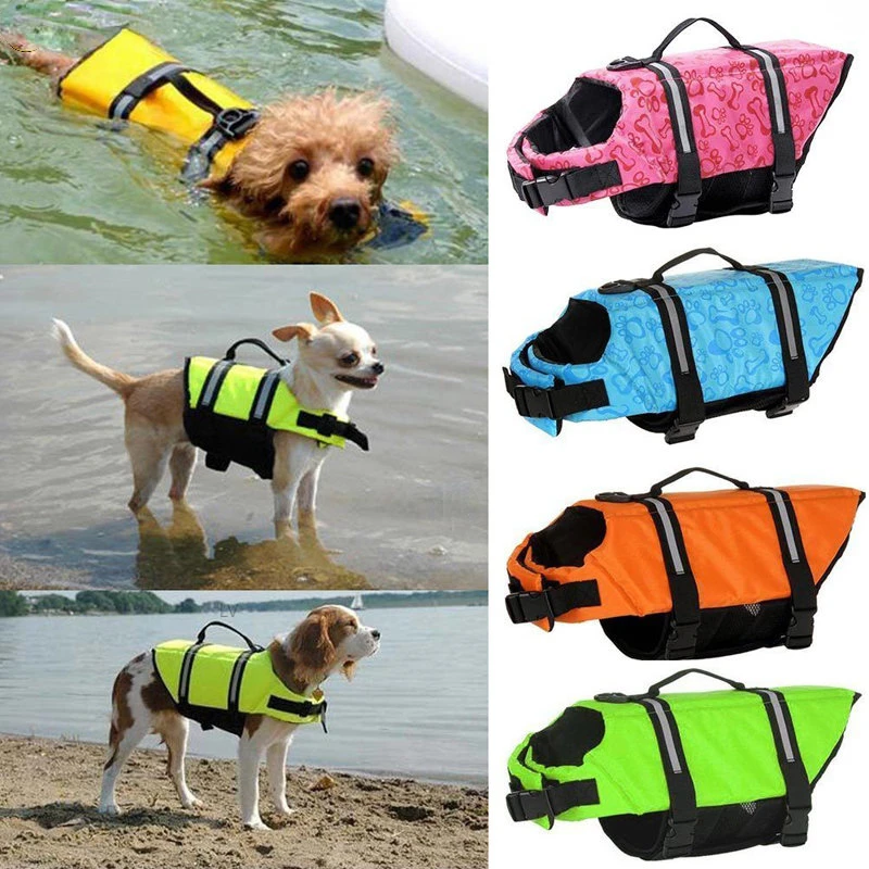 XXSXXLDogLifeVestSummerPrintedPetLifeJacketDogSafetyClothes