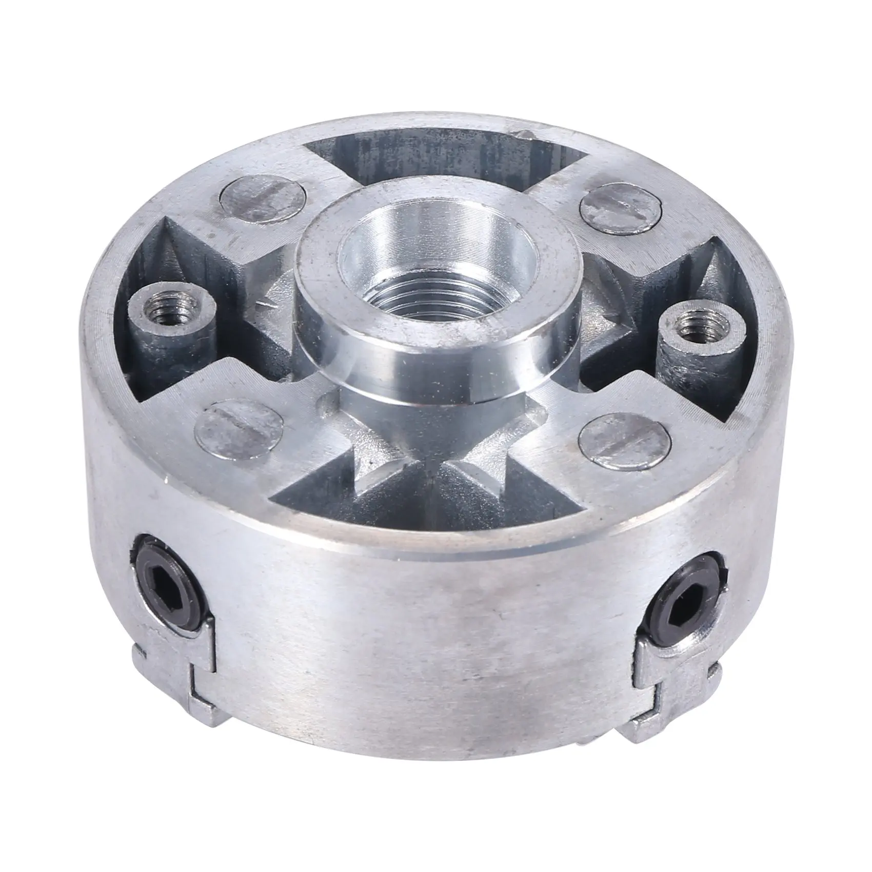 B23B 4조 척 Z011A 금속 미니 선반용 M12x1mm 나사산 백 1.8-56Mm/12-65Mm 미니 콜릿 선반 액세서리