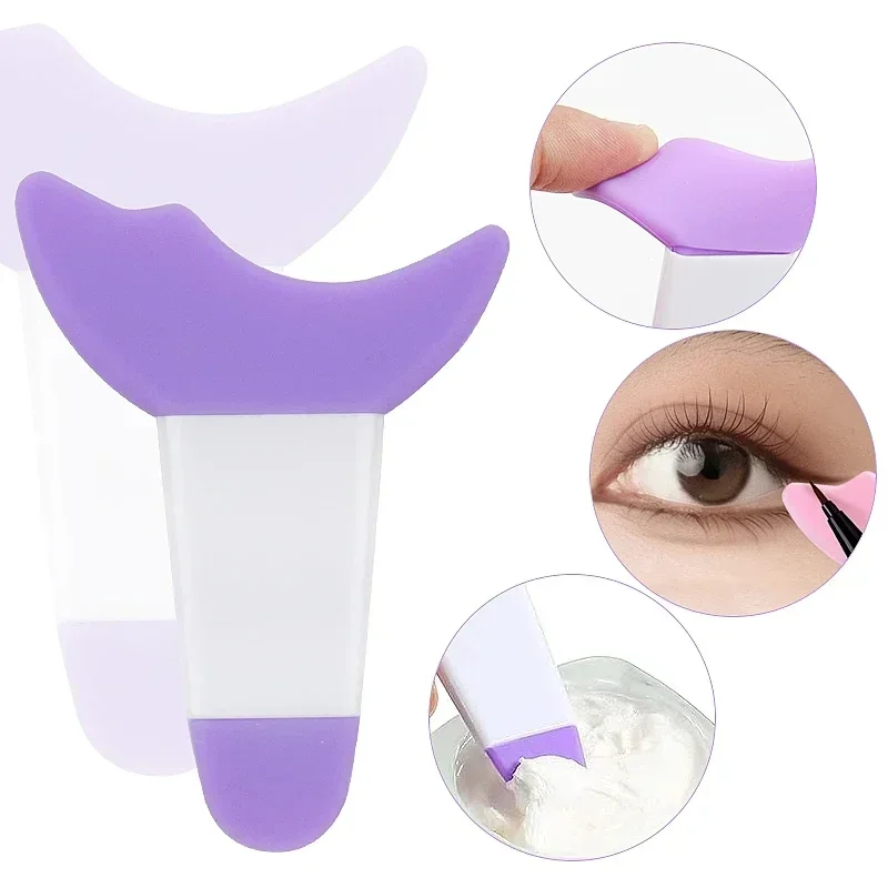 Eye Makeup Tools Makeup Tools Eyeliner Stencil Tool Eyebrow Stencil Tool Mascara Applicator Template Professional Eyeliner Template Mascara Baffle Eyebrow Shaper Assistant