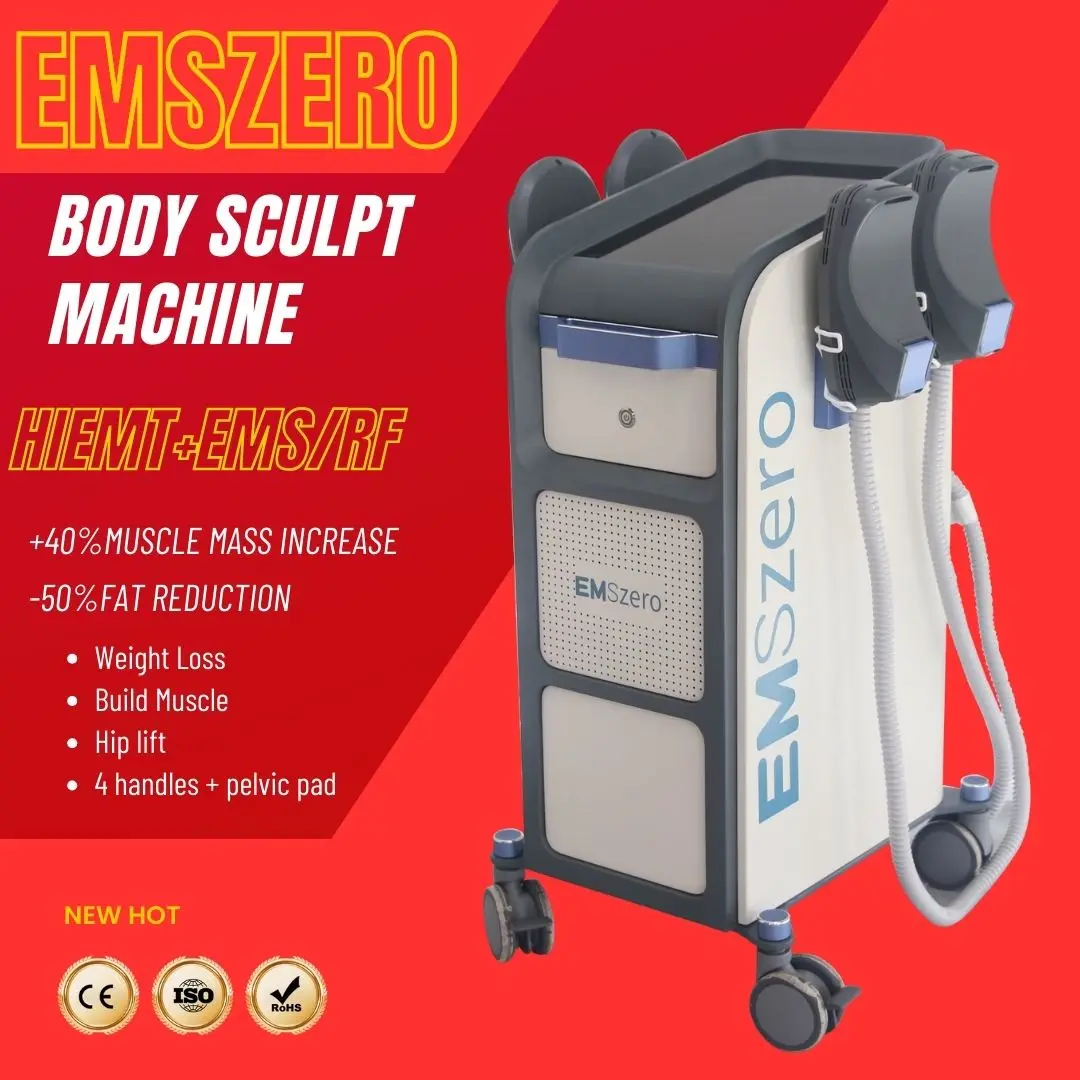 EMSSlim NEO High Energy Electromagnetic Muscle Shaping Instrument EMSzero RF Fat Removal Body Sculpt Machine