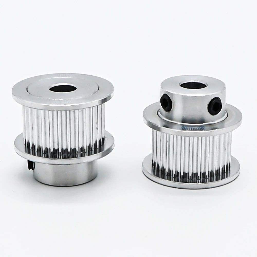 Description Picture 6 of item2GT Timing Pulley 24T Teeth Synchronous Pulley Bore 4/5/6/6.35mm Gear Teeth Width 6/10mm GT2 Synchronous Wheels 3D Printer Parts