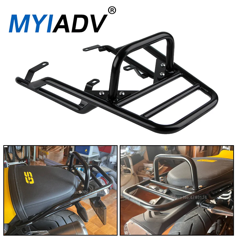 Porte-bagages arrière pour moto BMW R NINE T R9T 9T NINET R9T 2014-2025 Racer Pure Urban avec poignée