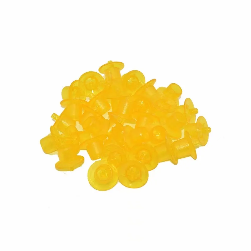 200PCS JZBZ Queen Rearing Plastic Cell Cup Mutil Color Base Mount No-Graft Hive Breeding Beekeeping Farm Equipment Sale Supplies