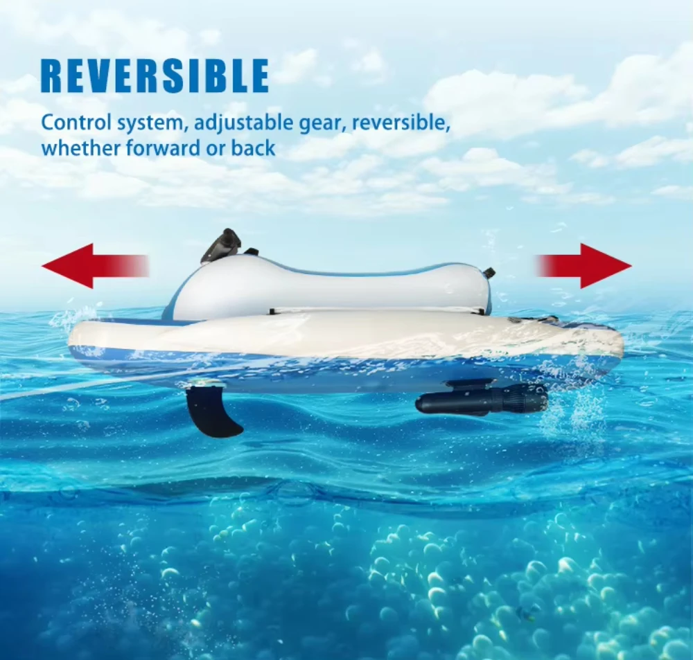 Electric Motorized Inflatable Jet Ski Boat 2