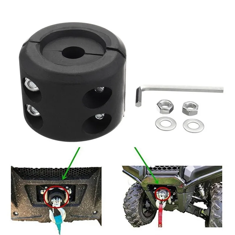 

Cable Hook Stopper Winch Mount Stop Rope Line Cable Saver for Universal Auto Offroad ATV UTV Accessories Parts