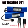 New 100% Original 128000mAh Rechargeable Li-ion Battery for neabot Robotic vacuum cleaner Q11 2
