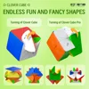 Qiyi Clover Cube Upgrade Version Magic Speed Cube Stickerless Professional Fidget Toys Cubo Magico Puzzle Creative Toys Gifts 4