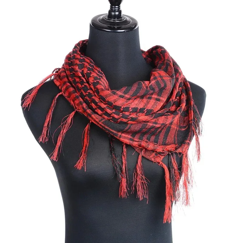Unisex Scarves Fashion Women Men Arab Palestine Scarf Shawl Wrap New Spring Plaid Scarf for Women