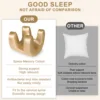 Soft Face Pillow Anti wrinkles-aging Beauty Pillow Relieves Neck Fatigue Reduces Facial Squeeze Back Sleep Pillow Satin Case 6
