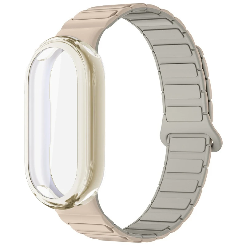 Magnetic Silicone Strap with TPU Bumper Case