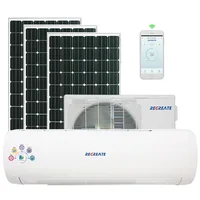 Solar Ac 12000btu Hybrid Aire Acondicionado Solar Powered Air Conditioner Home Cooling System 1