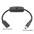C-F to DC 5.5x2.1-M