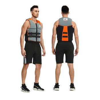 Kayak Life Vest Adults Surf Life Jacket Jet Ski Motorboats Wakeboard Raft For Boats Fishing Vest Swimming Drifting Water Rescue 5