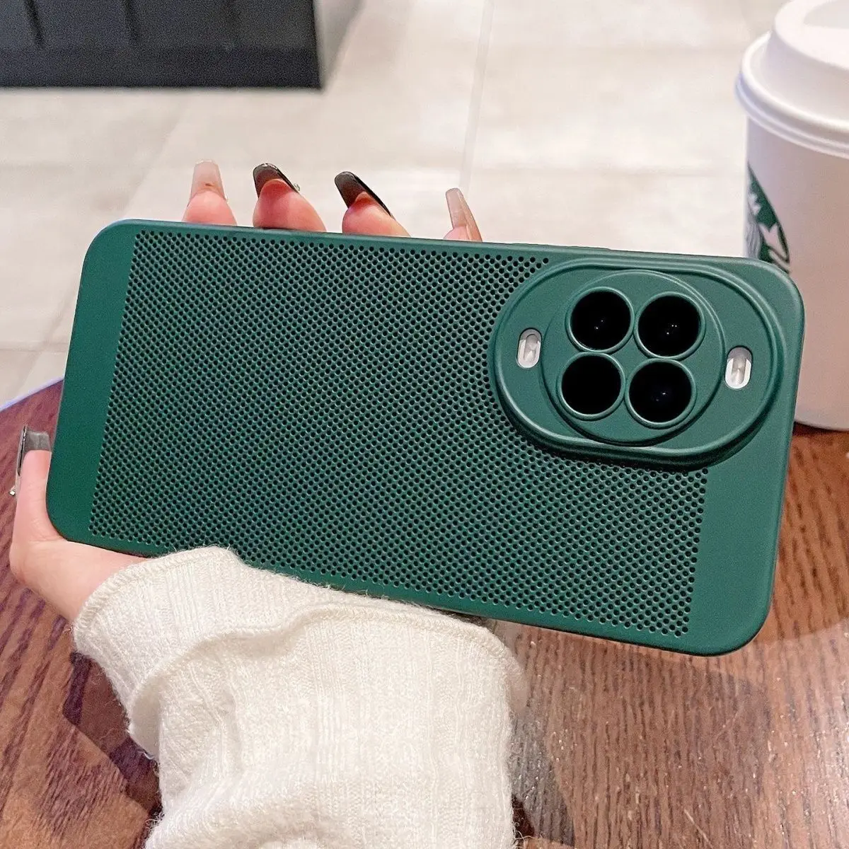 Fashion Ultra-Thin Honeycomb Cooling Shockproof Case Cover