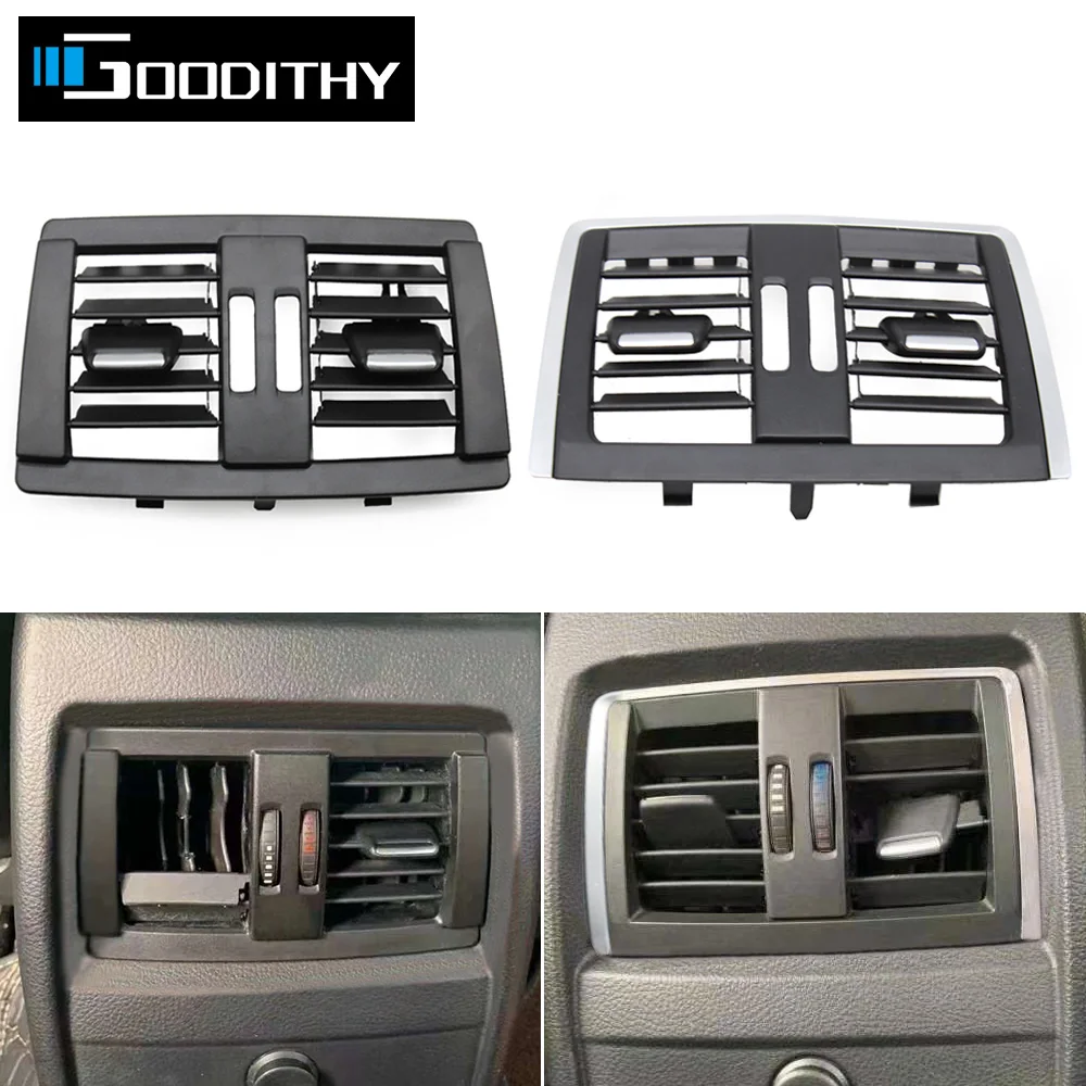 Car Interior Rear Air Conditioner AC Vent Grille Outlet Panel Replacement For BMW 1 2 3 4 Series F30 F31 F34 F35 F20 F87 F32 F33
