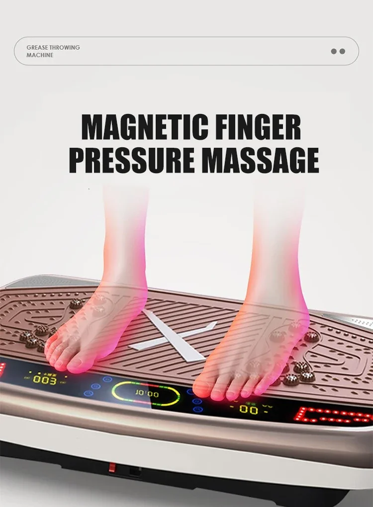 Slim Vibration Platform Plate Home Use Vertical Fitness Equipment Whole Body Exercise Vibration Plate 6