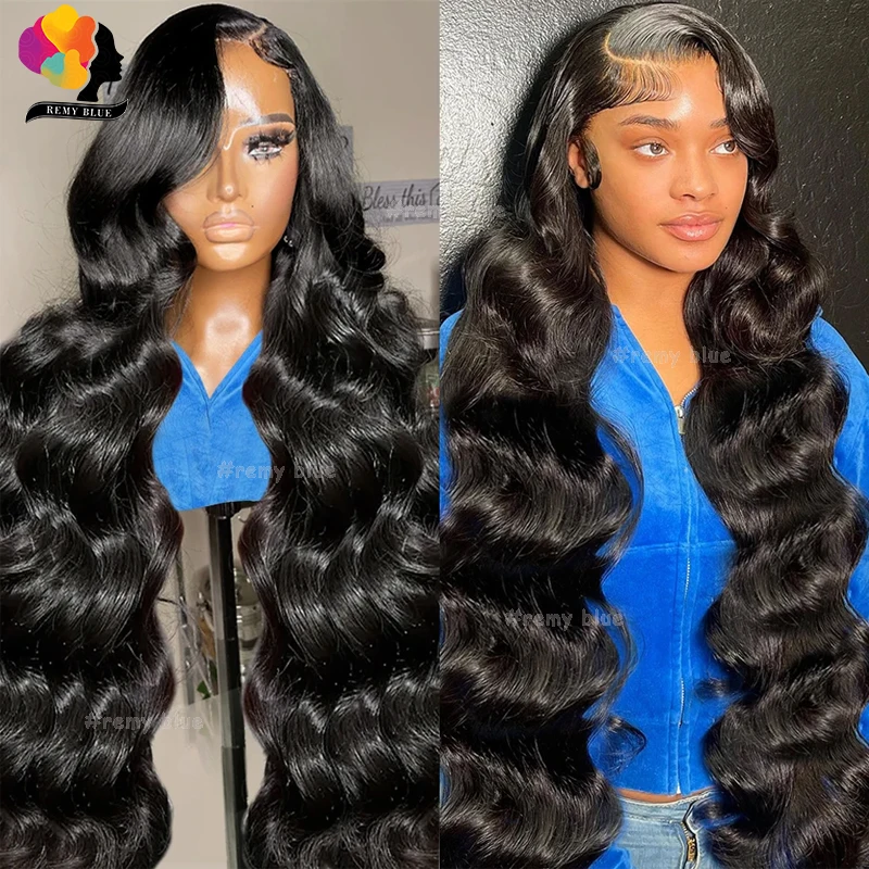 

Body Wave 13x6 HD Transparent Lace Front Human Hair Wigs 13x4 Human Hair Lace Frontal Wig 180% Density Lace Front Wigs for Women