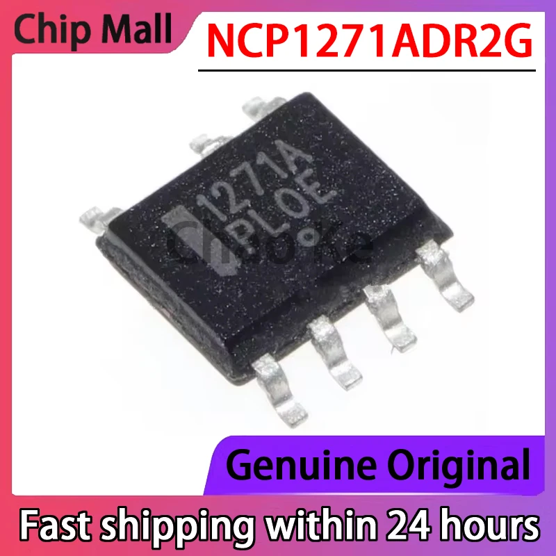 

2PCS New Original NCP1271ADR2G Screen Printed 1271A SOP8 Power Management Chip in Stock