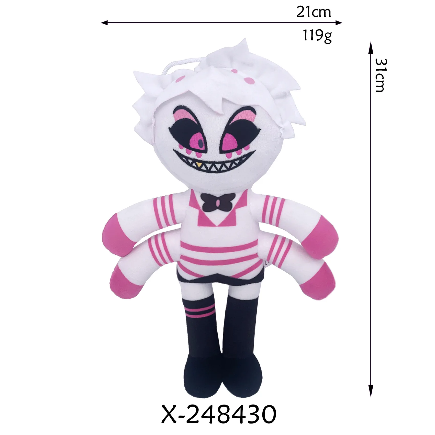 Hazbin 호텔 애니메이션 봉제 인형, Charlie Morningstar Vaggie Alastor Fizzarolli 봉제 인형, Helluva 보스 장난감, 선물, 13 스타일