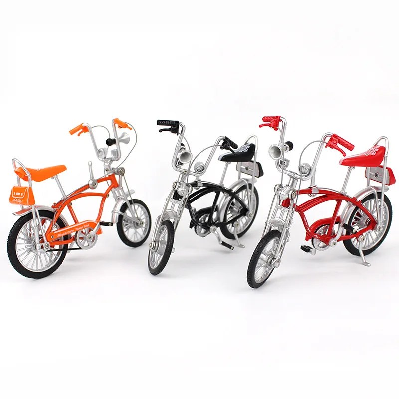 1:10 New Model Alloy Bicycle Diecast Fashion Metal Bike Finger Mountian Mini Bikes Simulation Collection Gifts Toys for boys bike toys finger bike toys