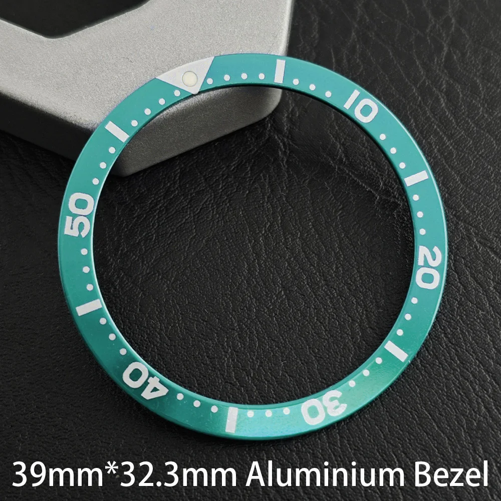 Premium Flat Aluminium Watch Bezel - 39mm Replacement Part for Men's Mechanical Watch
