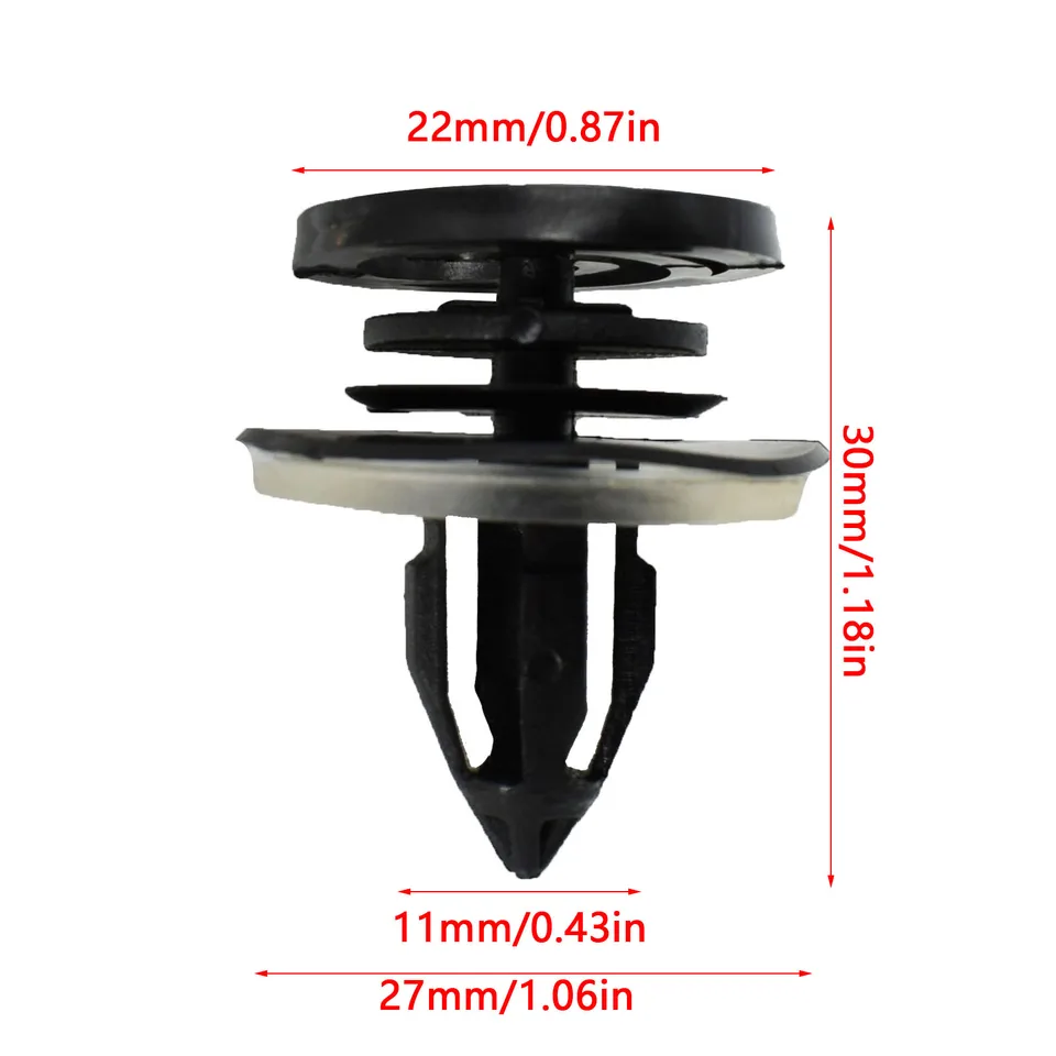20 pezzi clip di fissaggio for scheda porta interna auto 8E0868243