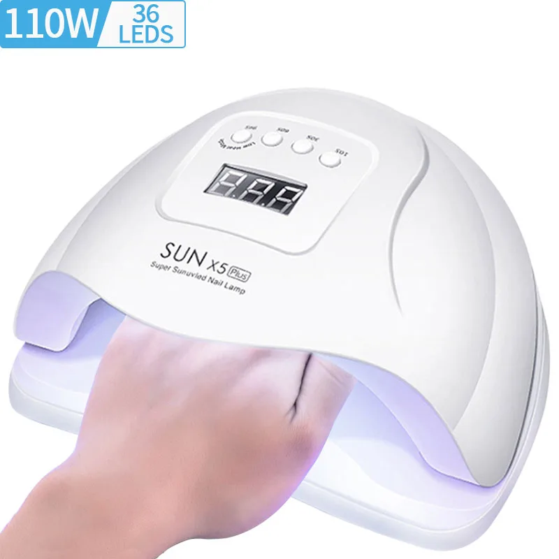 LULAA High-Quality Uv Led Lamp Fast Drying Nail Gel Polish Drying Lamp Professional Cabin Uv Led Nail Gel Nail Dryer Tools 2