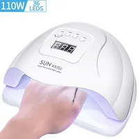 LULAA High-Quality Uv Led Lamp Fast Drying Nail Gel Polish Drying Lamp Professional Cabin Uv Led Nail Gel Nail Dryer Tools 2