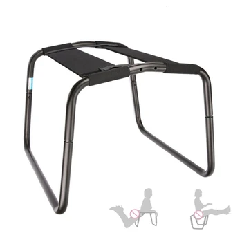 TOUGHAGE Bondage Boutique Sex Position Enhancer Chair Black Multifunction Detachable Stool Weightless Sex Toys For Couples 4