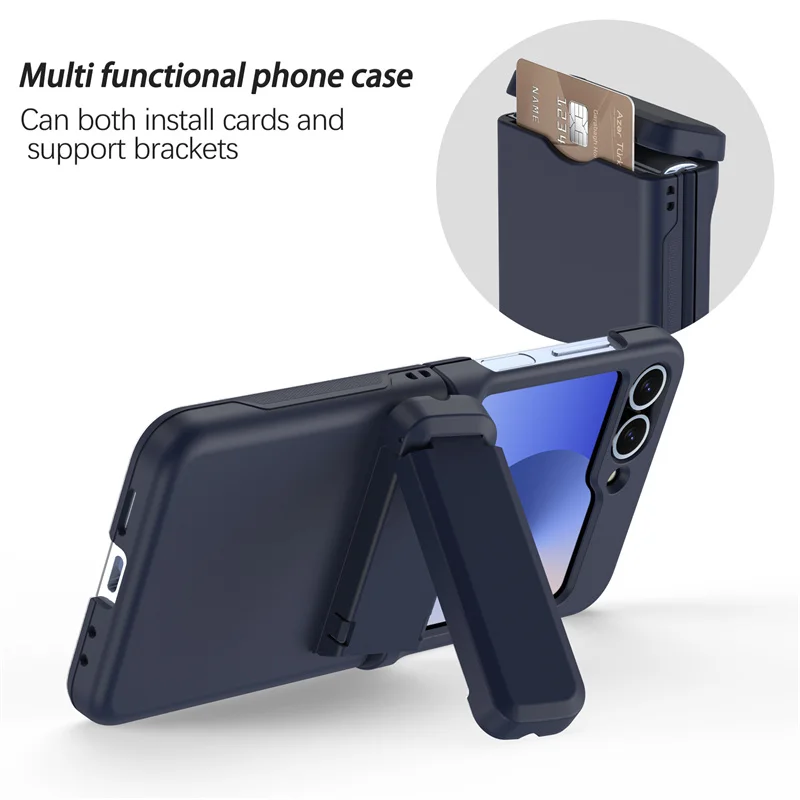 Phone Case Wallet Card Insertion For Samsung Galaxy
