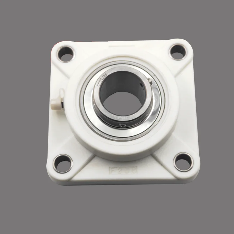 

1Pcs Plastic Nylon SUC Square Flange Pillow Block Bearing 17mm-50mm Bore Bearings