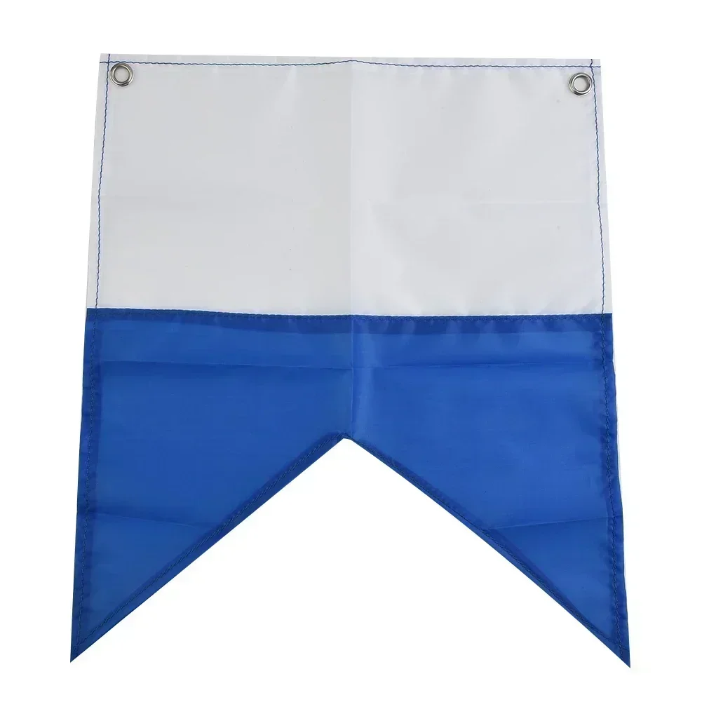 Scuba Dive Dive Boat Flag Seawater Resistant 35x30cm/72x60cm Accessories Blue White Marker Replacement Scuba Diving Polyester