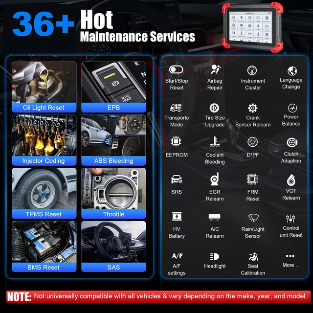XTOOL D7 V2.0 All System Automotive Diagnostic Tool OBD2 Scanner ECU Coding Bidirectional Control 38+ Service FCA CAN FD DOIP 6