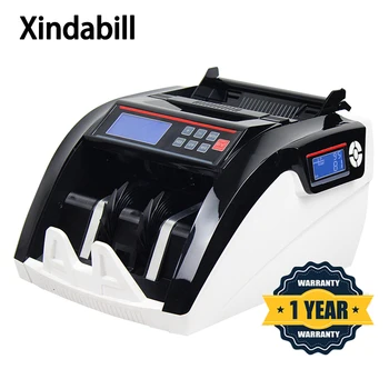 가짜 돈 감지기 지폐 돈 카운터, 5800D UV/MG 다중 통화 카운팅 기계, LCD 디스플레이, 청구서, 유로 가짜