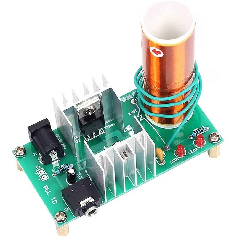 Tesla coil diy kit music coil plasma arc ignition fun electronic production