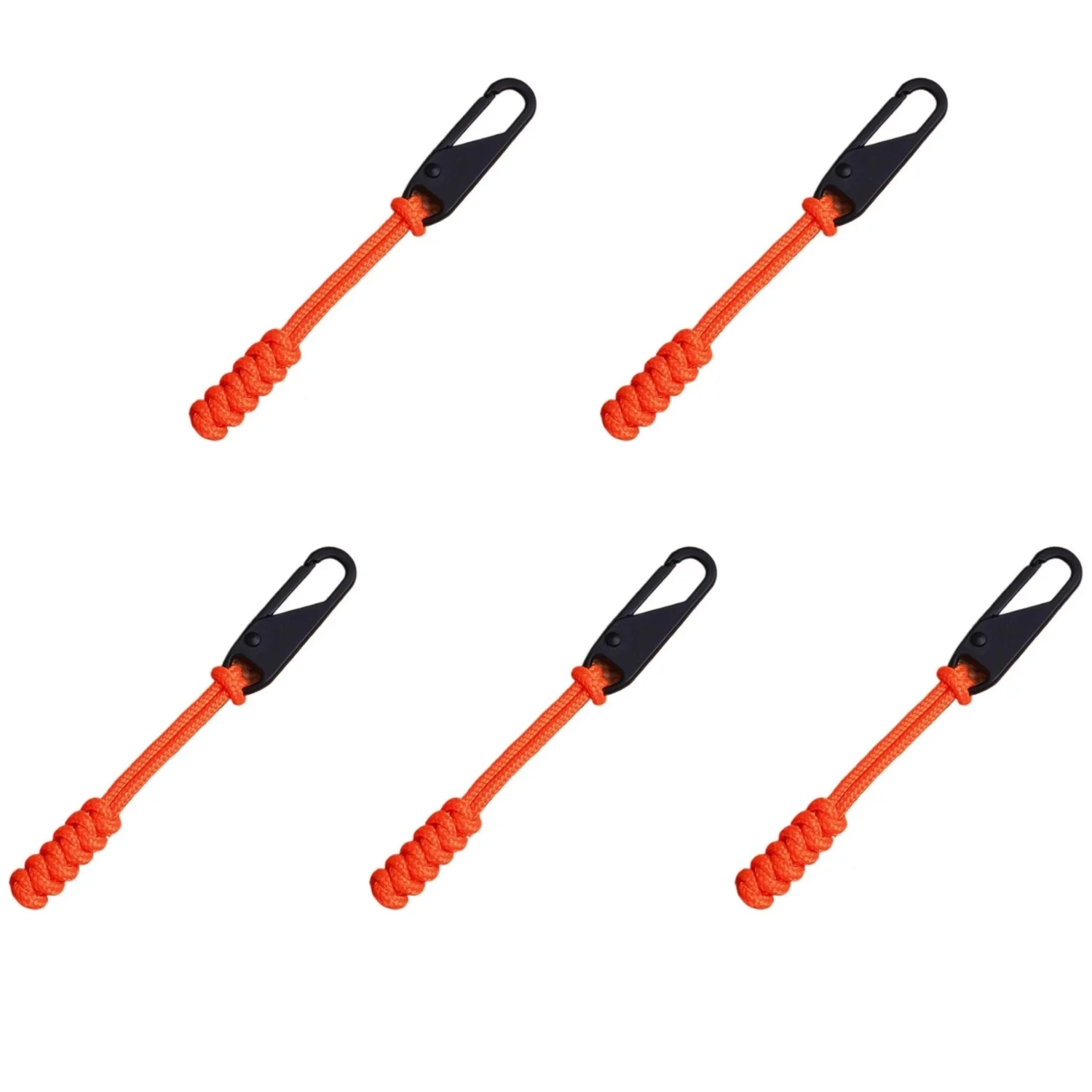Zipper Pullers 5pcs Cord Zipper Replacement Convenient Extend Puller