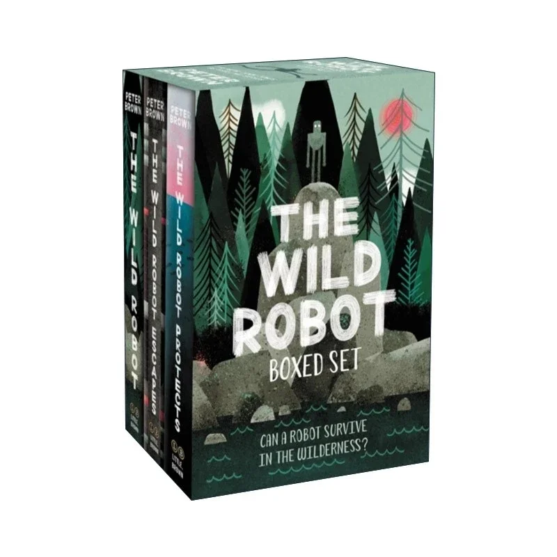 3 libriIl robot selvaggio di Peter Brown Libro in brossura in inglese