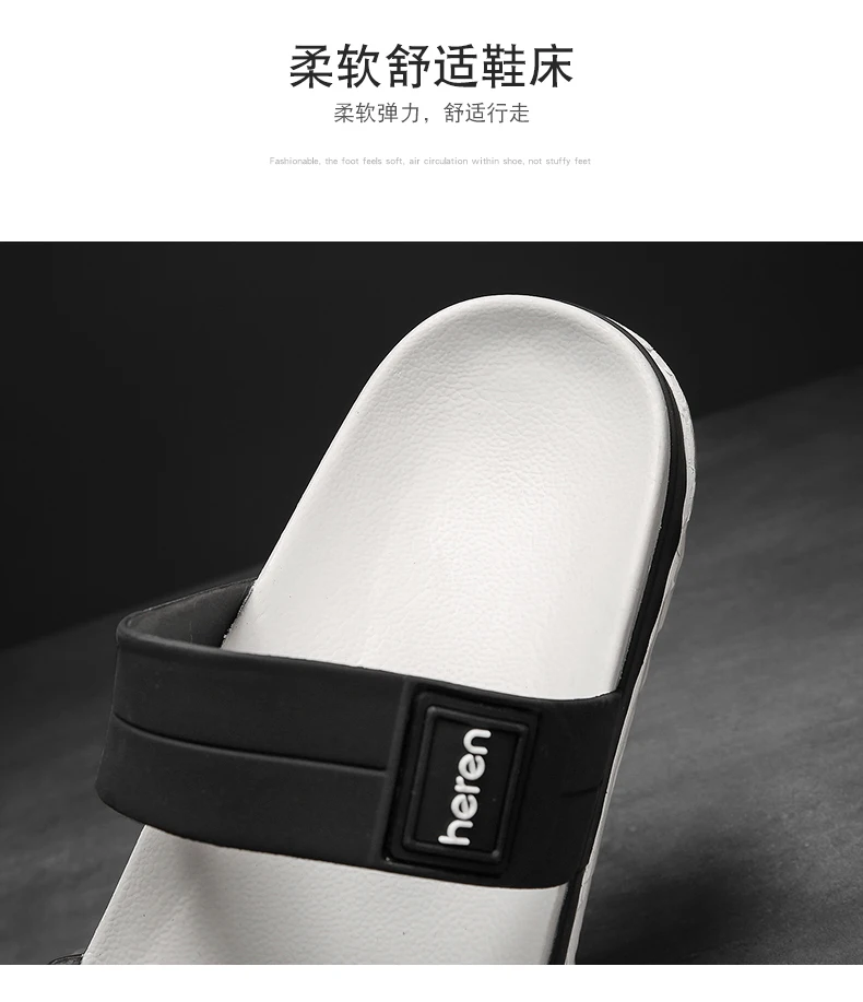 Männer Hausschuhe Outdoor Strand Schuhe Mode Sandalen Größe 40-44 – Detail 9