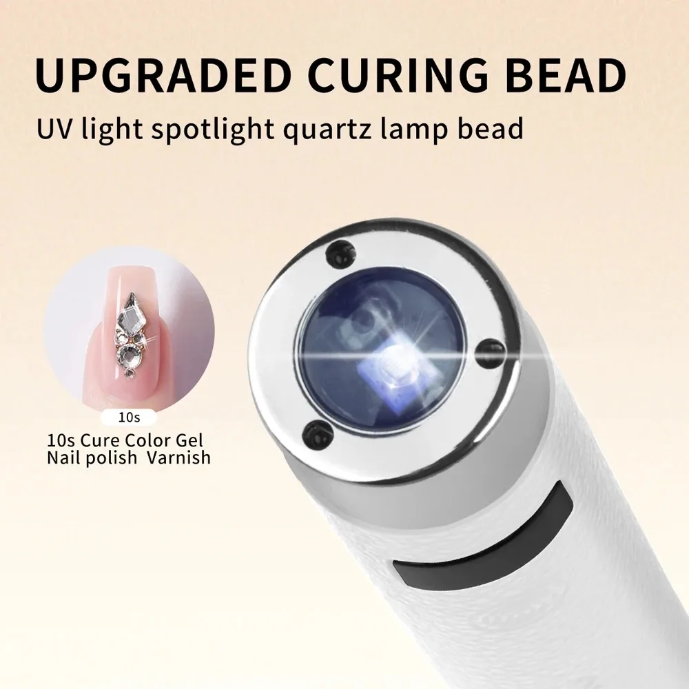 Ai Sensor Nail Lamp UV LED Mini Lamp Rechargeable Cordless Lamp Desktop and Handheld Drying Light Curing All Nail Gel Quickly