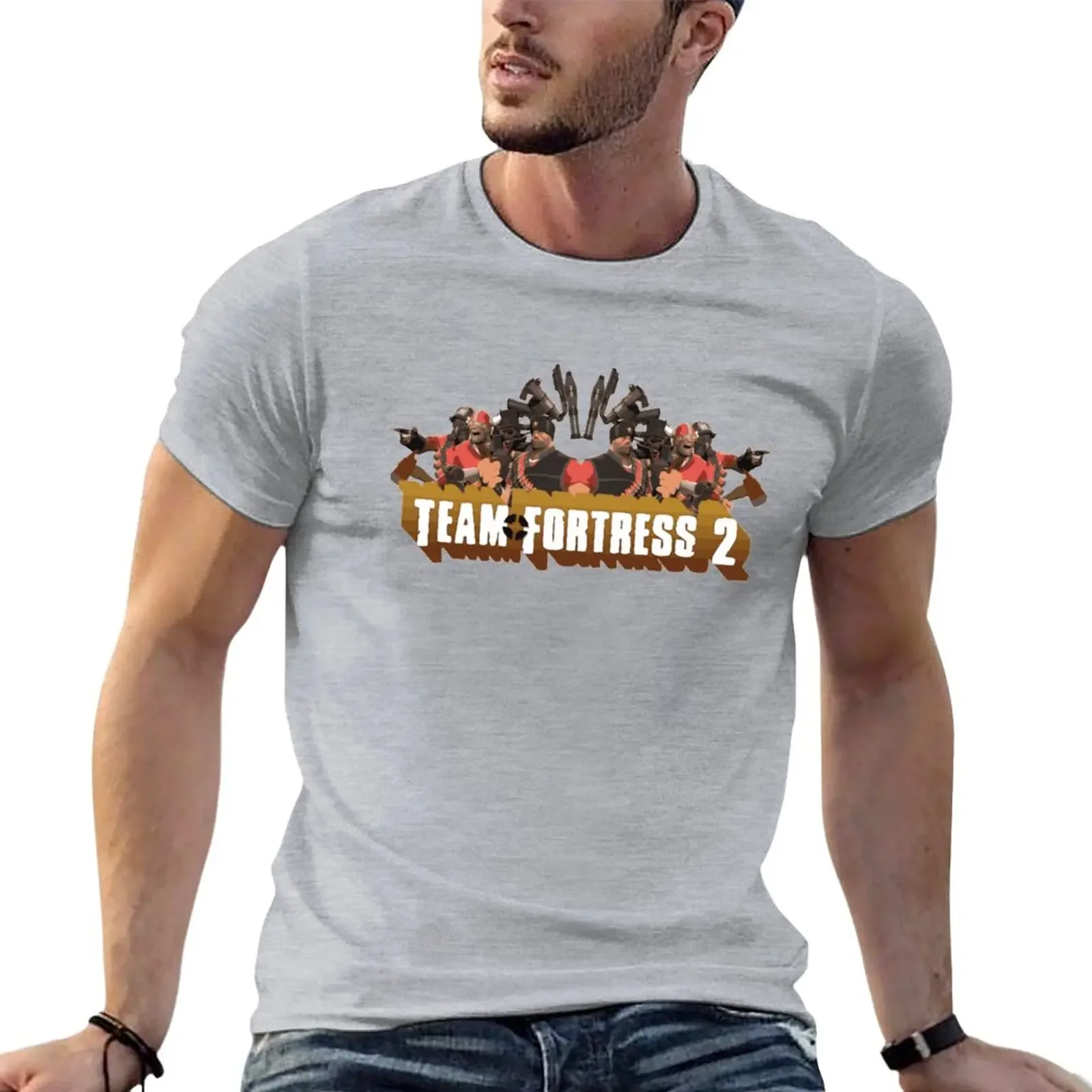 

Team Fortress 2 Poster T-Shirt shirts graphic tees sweat mens plain t shirts