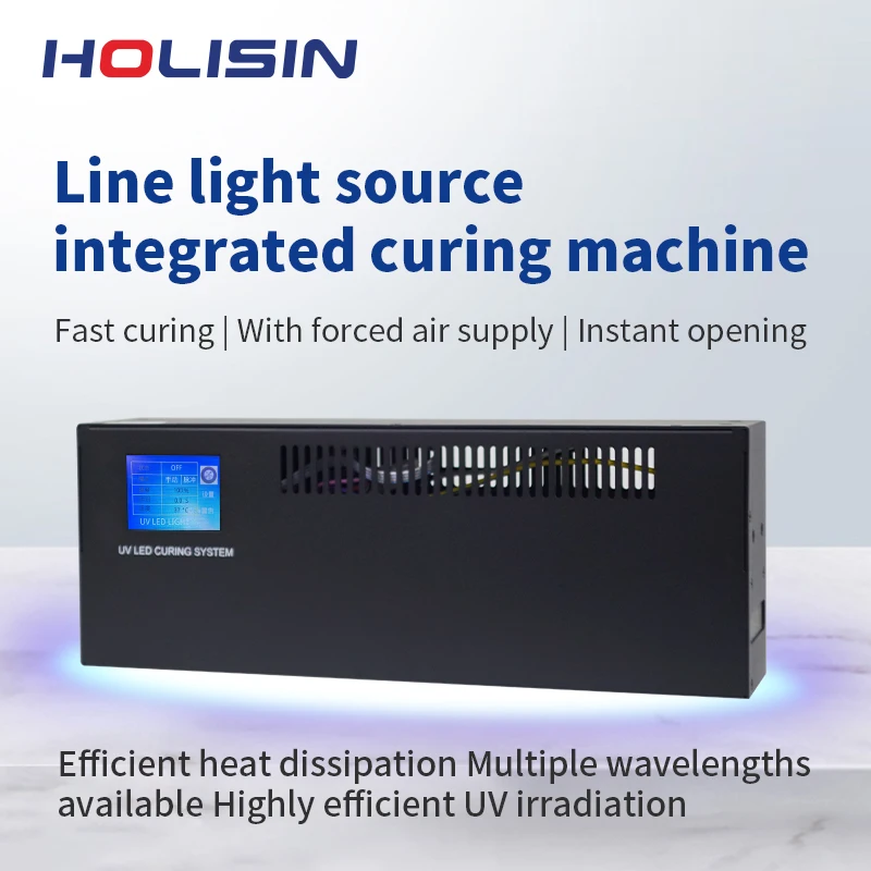 UV LED linear light curing systems Air cooled uv ultraviolet curing lamp led line light source