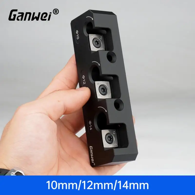 

Dowel Maker Jig 8mm-18mm with Carbide Blades Electric Drill Milling Dowel Round Rod Auxiliary Tool Woodworking Tool