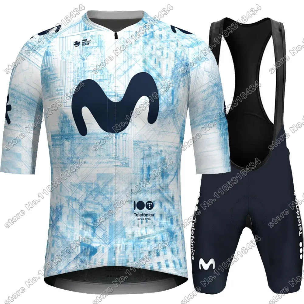M Cycling Jersey 2025 Pro team Set Short Sleeve Espana Clothing Men Road Bike Shirt Suit Bicycle bib Shorts MTB Wear Maillot 5